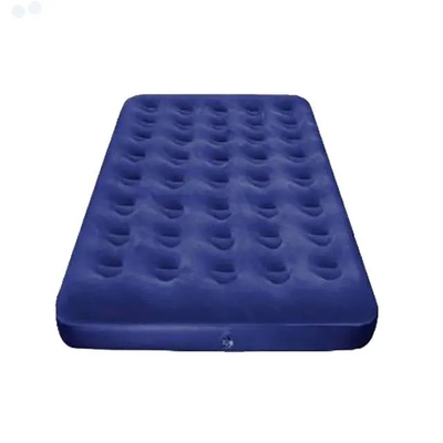 Al por mayor Cama de aire azul oscuro Cama de aire potable Cama de aire flocado Equipo táctico para actividades al aire libre