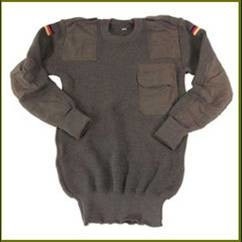 Militar, suéter policial, suéter de lana poliéster/suéter de lana