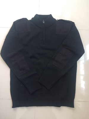 Militar, suéter policial, suéter de lana poliéster/suéter de lana