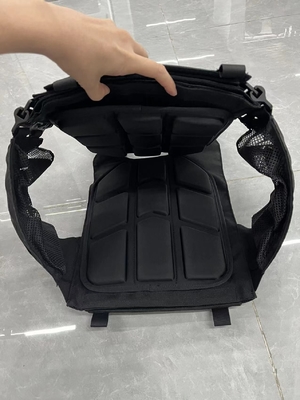 Armadura táctica del chaleco de M-3XL NIJ IIIA del camuflaje balístico militar del negro
