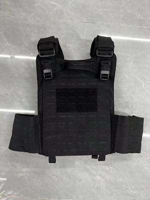 Armadura táctica del chaleco de M-3XL NIJ IIIA del camuflaje balístico militar del negro