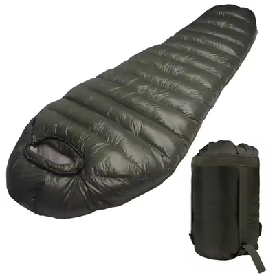 Saco de dormir de invierno Saco de dormir impermeable para acampar al aire libre Caminata para adultos