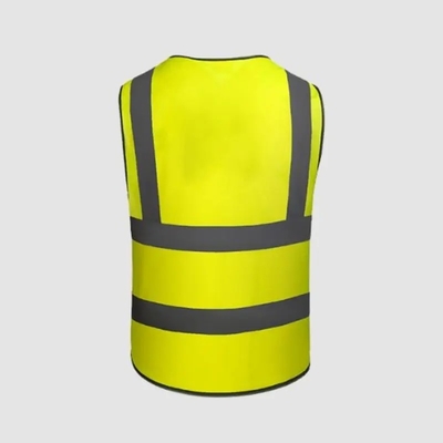 Chaqueta de alta visibilidad ropa de trabajo chaleco de seguridad reflectante con reflector para la seguridad en el lugar de trabajo