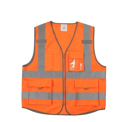 Chaqueta de alta visibilidad ropa de trabajo chaleco de seguridad reflectante con reflector para la seguridad en el lugar de trabajo