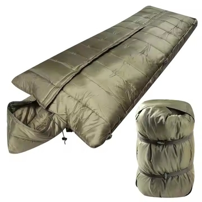 Acampada al aire libre personalizada Caminata ligera Invernal impermeable Unisex sacos de dormir con capucha