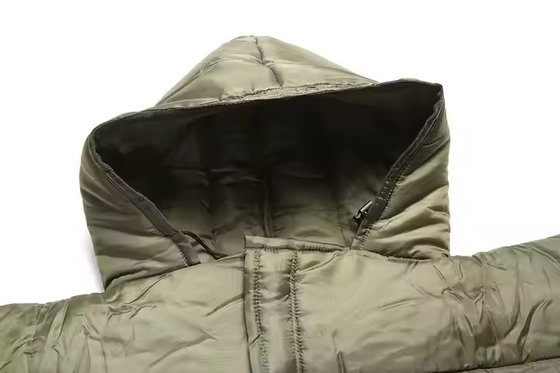 Acampada al aire libre personalizada Caminata ligera Invernal impermeable Unisex sacos de dormir con capucha