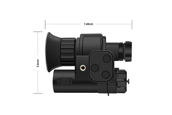 Sistema óptico multipropósito Gen 4 Combate Caza Visión nocturna monocular térmica