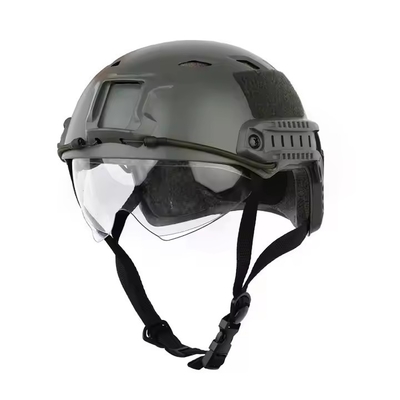 Casco táctico SZXX con visor para entrenamiento táctico
