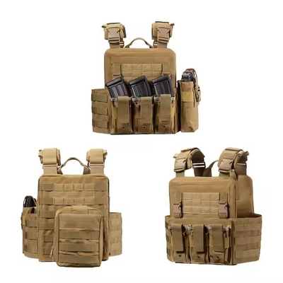 Vestido de oxfordo impermeable de camuflaje multifuncional táctico para actividades tácticas y al aire libre