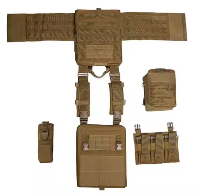 Vestido de oxfordo impermeable de camuflaje multifuncional táctico para actividades tácticas y al aire libre