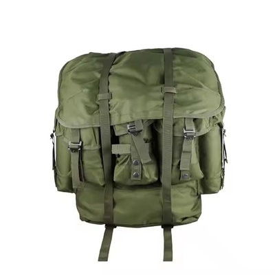 420D Bolso táctico de bolsas de plástico de nylon verde oliva para escalar / senderismo / entrenamiento