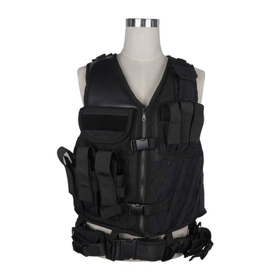 2.5kg chaleco de combate militar con cintura ajustable y hombros desmontables