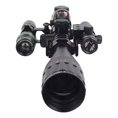Mini Red Dot Sight + Red Laser Sight alcance de caza Combo Optical Scope Visión refleja para caza táctica