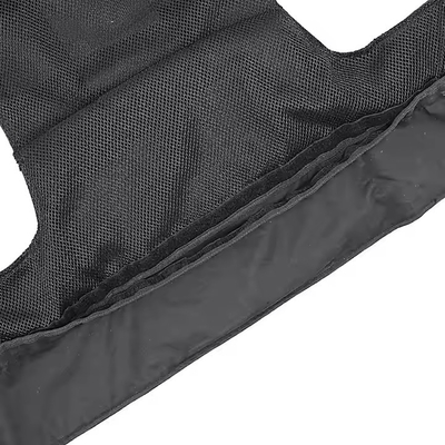 Negro Tamaño ajustable Seguridad A prueba de puñaladas chaleco táctico de protección personal para hombres
