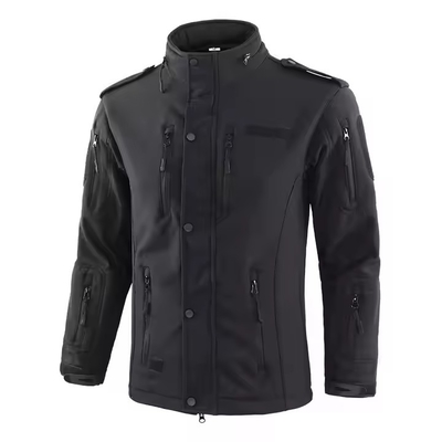 Custom Mens Camo Deportivo Cálido Verde Inodoro Negro Entrenamiento al aire libre Softshell Vello Polar Navy Invierno chaquetas tácticas