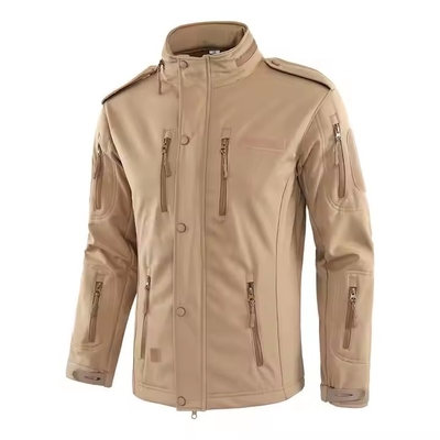 Custom Mens Camo Deportivo Cálido Verde Inodoro Negro Entrenamiento al aire libre Softshell Vello Polar Navy Invierno chaquetas tácticas