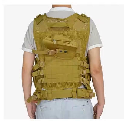 900D Oxford Molle de entrenamiento ligero chaleco táctico para exteriores militar de uso táctico