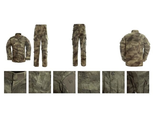 Uniforme de Multicam del ejército del traje del combate del camuflaje BDU del arbolado para los militares
