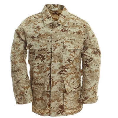 El combate táctico de la parada Trouser+Jacket EDC del rasgón del BDU de los hombres jadea el uniforme militar con el camuflaje de Digitaces del desierto