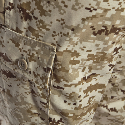 El combate táctico de la parada Trouser+Jacket EDC del rasgón del BDU de los hombres jadea el uniforme militar con el camuflaje de Digitaces del desierto