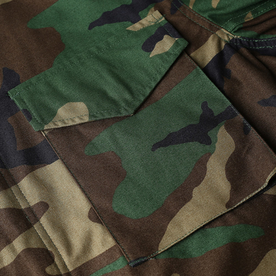 Camuflaje desprendible del OEM de la capilla del desgaste táctico militar de Olive Green M65